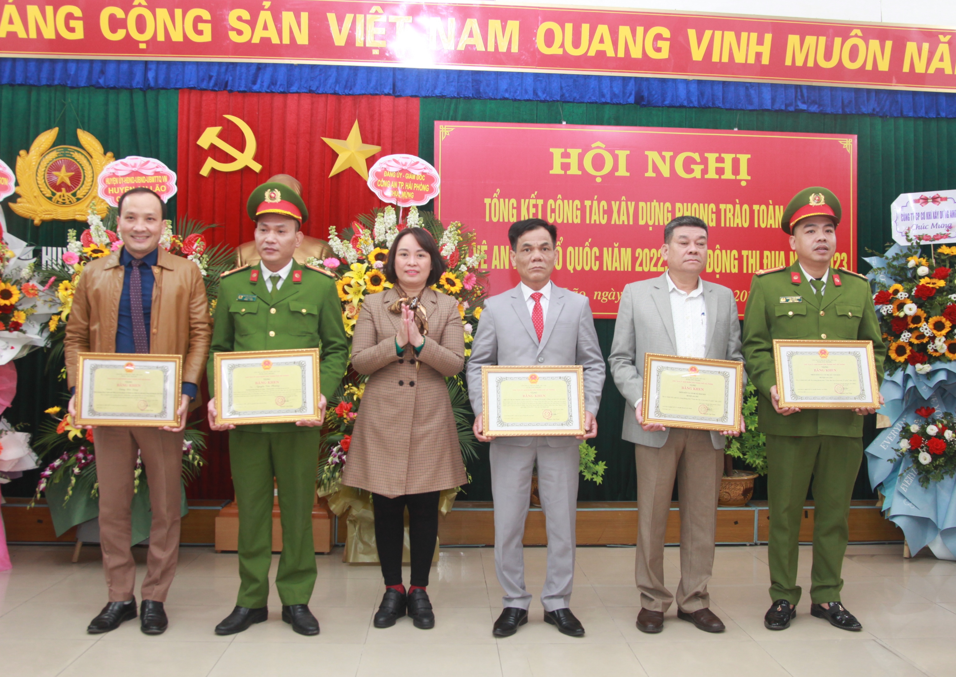 Huyện An Lão: Phong trào toàn dân bảo vệ ANTQ để giữ vững mặt trận giữ gìn An ninh trật tự